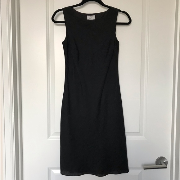 LOFT Dresses & Skirts - ANN TAYLOR LOFT Black/Grey Career Pencil Dress